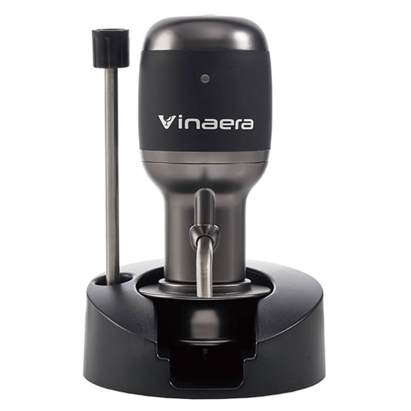 Vinaera PRO 最新MV7專業版 全球首創可調節式電子醒酒神器-鐵支聯名款(尊爵黑)-捷柏國際貿易有限公司